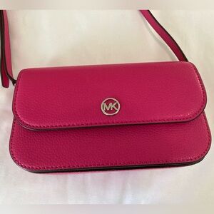 Pink Michael Kors crossbody bag